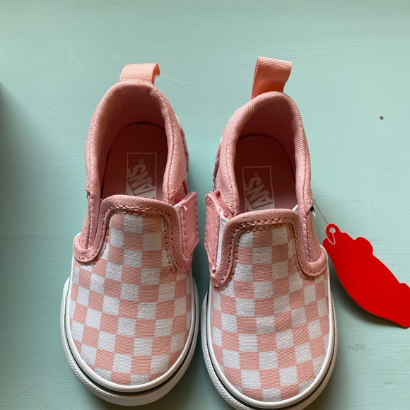 VANS Toddler Slip-on V checkerboard shoe - Picture 3 of 7